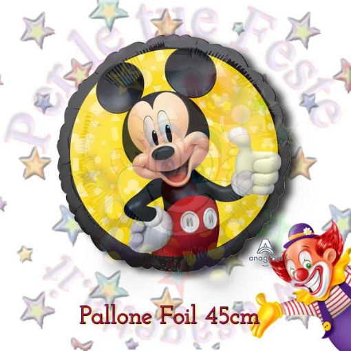 Immagine di Pallone Mickey mouse forever Ø43cm foil