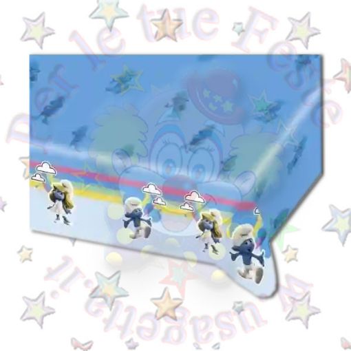 Immagine di Tovaglia puffi -smurfs-  180x120 PVC