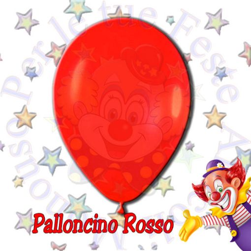 Immagine di Palloncino lattice pastello rosso Ø30cm 1pz