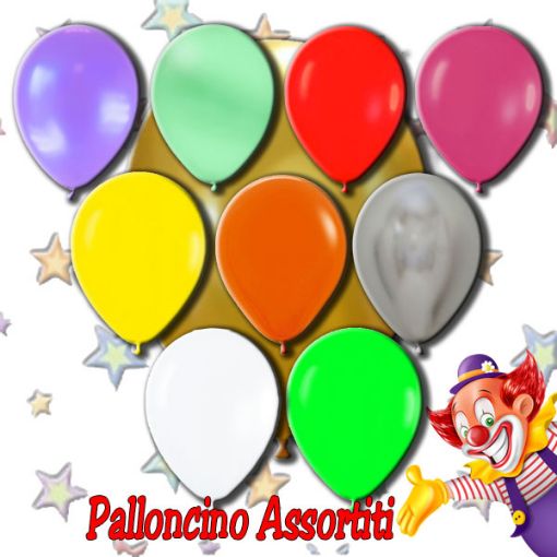 Immagine di Palloncino Assortiti lattice prof.  Ø30cm 10pz