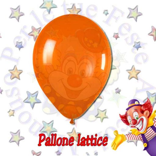 Immagine di Palloncino Arancione lattice Ø23cm 1pz