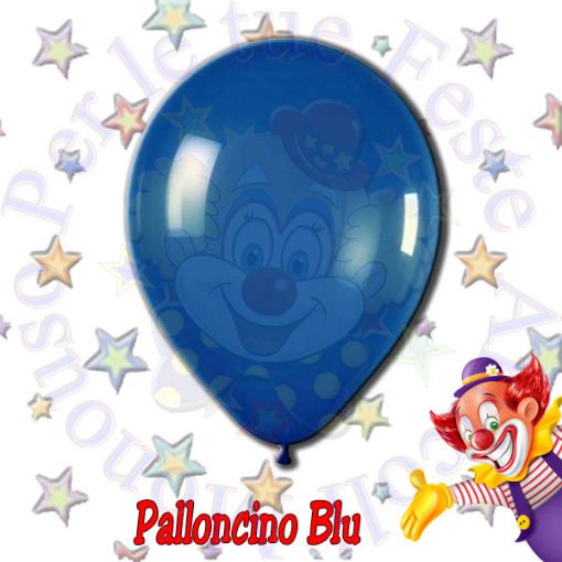 Immagine di Palloncino lattice pastello  blue Ø30cm 1pz