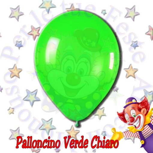 Immagine di Palloncino Verde Chiaro lattice Ø30cm 1pz