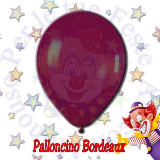 Immagine di Palloncino Bordeaux lattice Ø30cm 1pz