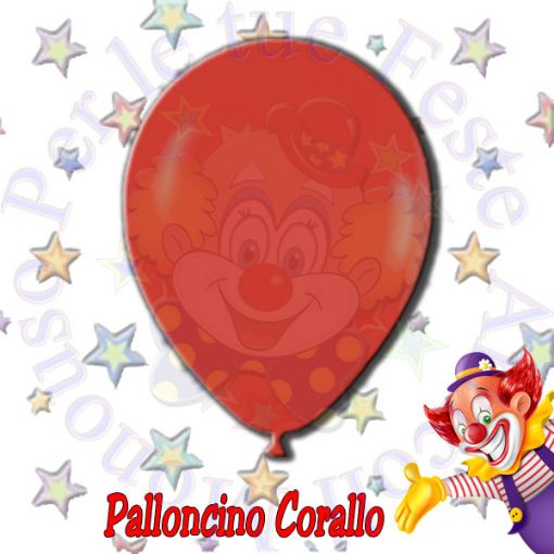 Immagine di Palloncino Corallo lattice Ø30cm 1pz