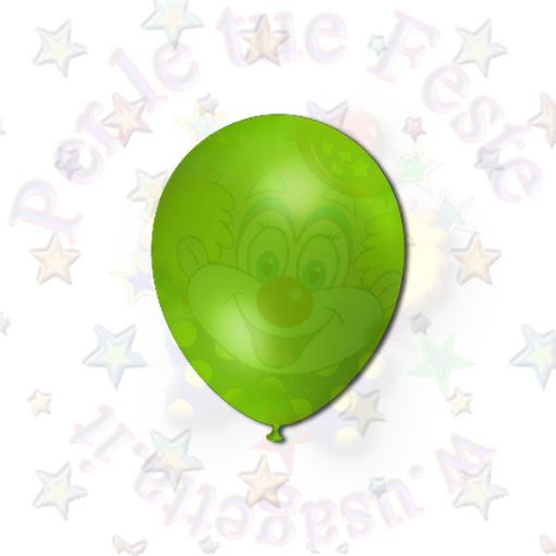 Immagine di Palloncino verde mela/pistacchio metallizzato Ø30cm lattice 1pz