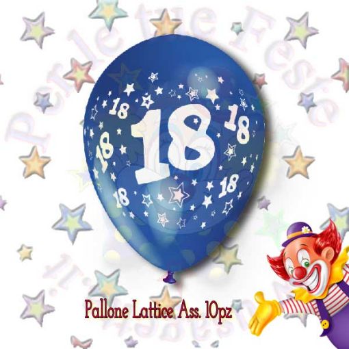 Immagine di Palloncino 18 pastello Ø30cm  10pz