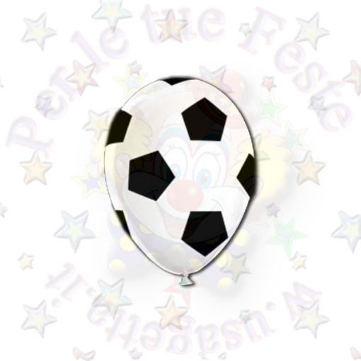 Immagine di Palloncino lattice pallone calcio 30cm