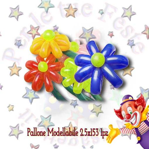 Immagine di Palloncino lattice Modellabile Viola  2,5x153