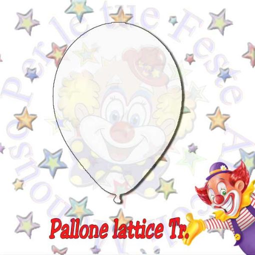 Immagine di Palloncino Trasparente lattice  Ø80cm 1pz