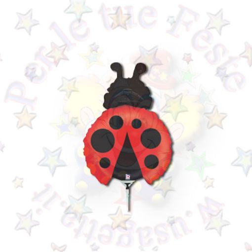 Immagine di Pallone minishape foil coccinella 35cm 1pz