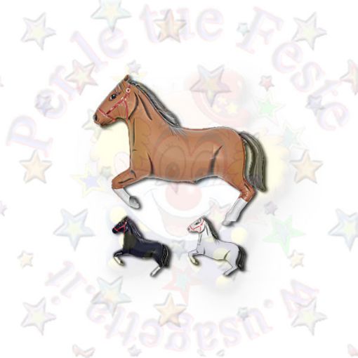 Immagine di Pallone minishape foil cavallo bianco 36cm 1pz