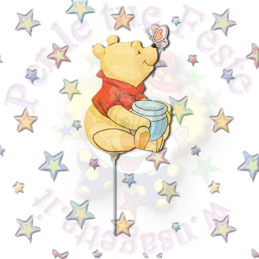 Immagine di Pallone minishape foil Winnie the Pooh 33cm