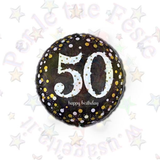 Immagine di Pallone sparkling birthday 50 71cm