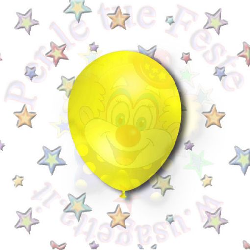 Immagine di Palloncino lattice metallizzato giallo 13cm