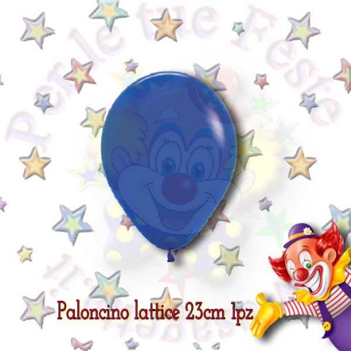 Immagine di Palloncino Blu pastello  lattice Ø23cm 1pz