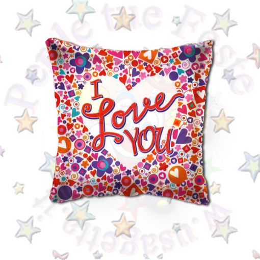 Immagine di Pallone quadrato tr I love you 45cm