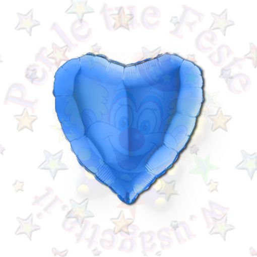 Immagine di Palloncino foil cuore azzurro 45cm