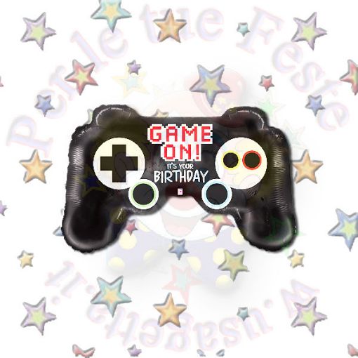 Immagine di Palloncino Controller Birthday 90cm