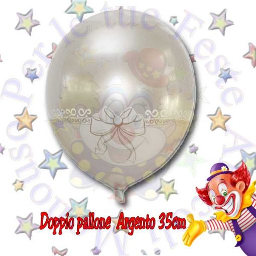 Immagine di Pallonciono rfl con fiocco 25° Ø35cm 1pz