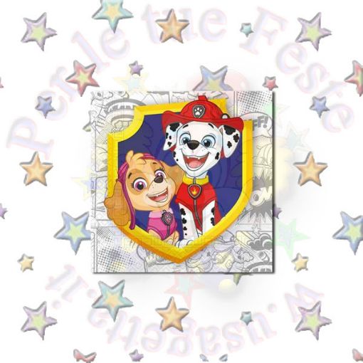 Immagine di Tovaglioli Paw Patrol 33x33 compostabili 30pz