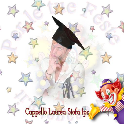 Immagine di Cappello laureato tg unica