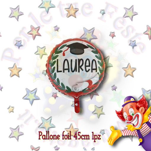 Immagine di Palloncino Laurea ad maiora semper Ø46cm