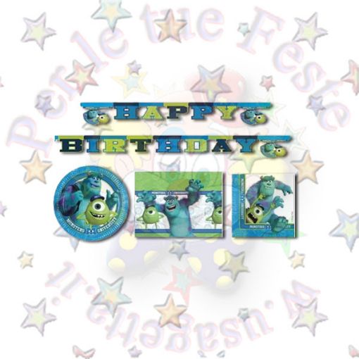 Immagine di Piatti Monsters university Ø23cm 8pz