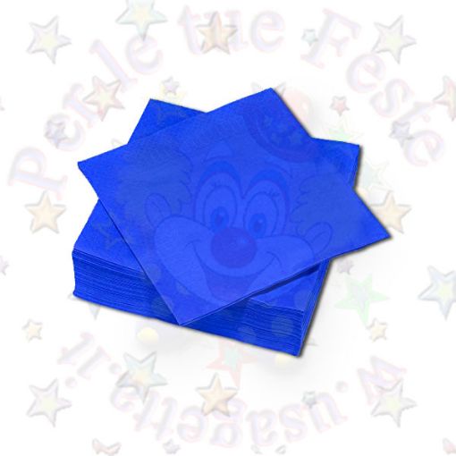 Immagine di Tovaglioli blu 33x33 50pz