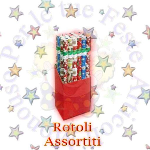 Immagine di Carta regalo rotolo h 0,7x 2mtr