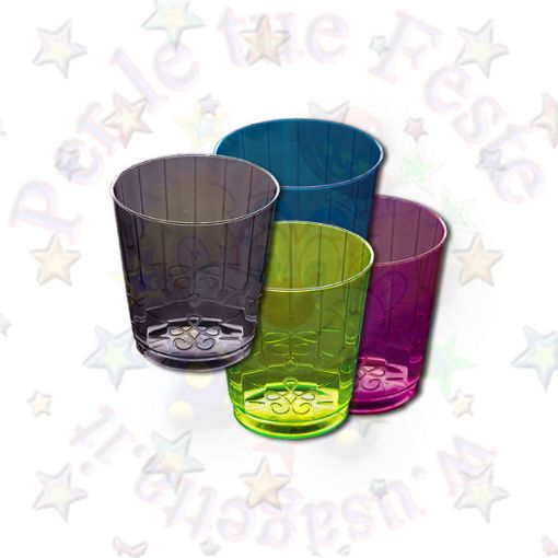 Immagine di Bicchieri plastic & chic Bouganville 300cc riutilizabili8pz