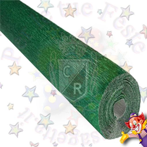 Immagine di Carta crespa Verde Mettal 50x250 180gr