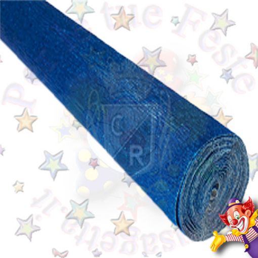 Immagine di Carta crespa Blu Mettal 50x250 180gr