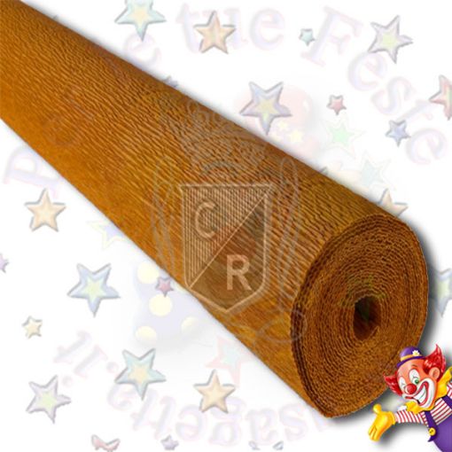 Immagine di Carta crespa Marrone Nocciola 50x250 180gr