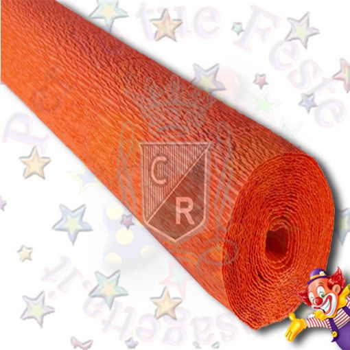 Immagine di Carta crespa Arancione Melone 180gr 50x250