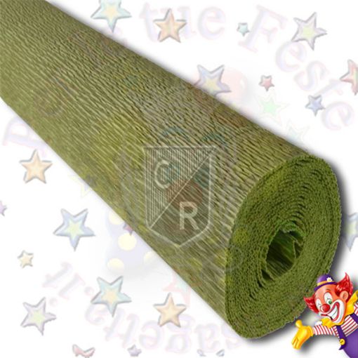 Immagine di Carta crespa Verde Salvia 50x250 180gr