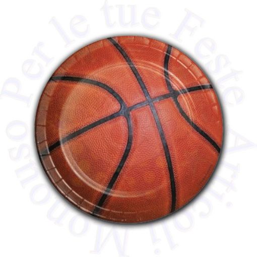 Immagine di Piatti Fanatic basket 17,4cm 8pz