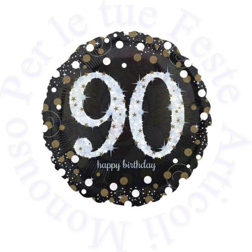 Immagine di Pallone sparkling birthday 90 45cm