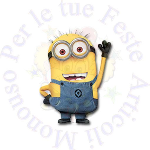 Immagine di Pallone foil minishape Minion 27cm 1pz