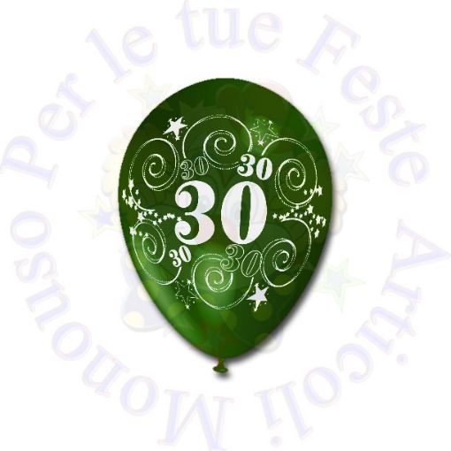 Immagine di Palloncino Lattice 30° 30cm 1pz