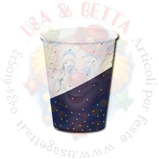 Immagine di Bicchieri navy/gold milestone 8pz