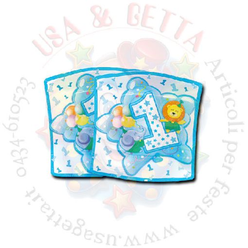 Immagine di Piatti baby boy 1 19x19 10pz
