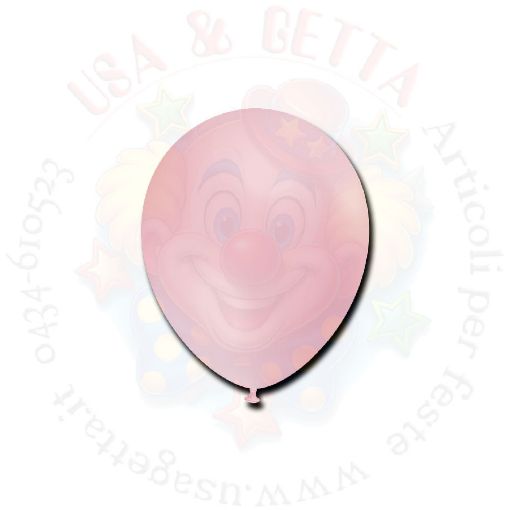 Immagine di Palloncino lattice rosa chiaro Ø30cm 1pz