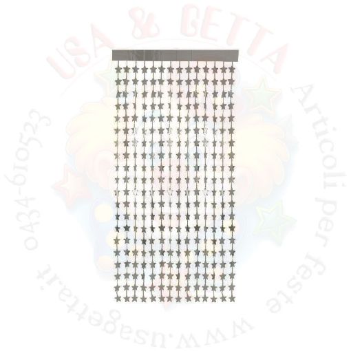 Immagine di Tenda stelle argento 2x1mtr