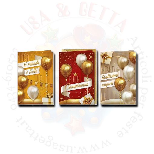 Immagine di Biglietto compleanno ass.