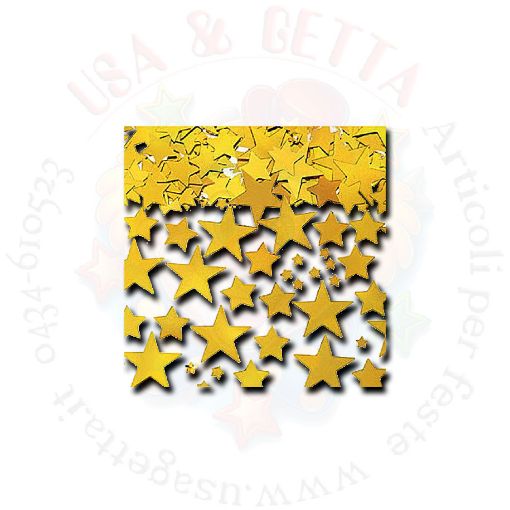 Immagine di Confetti da tavola stelle oro 14gr