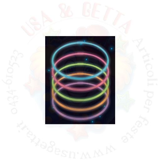 Immagine di Collane fancy glow 56cm 10pz